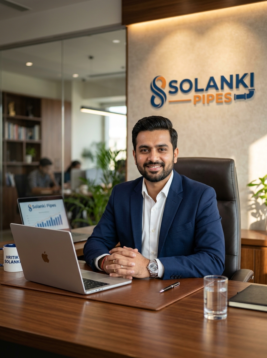 Sachin Solanki - Founder, Solanki Pipes